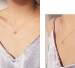 Silver Crown Pendant Necklace
