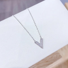 Silver Crown Pendant Necklace