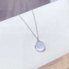 Silver Crown Pendant Necklace