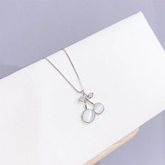 Silver Crown Pendant Necklace